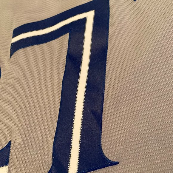 Vlad Guerrero Jr Blue Jays Majestic Jersey - Picture 3 of 4